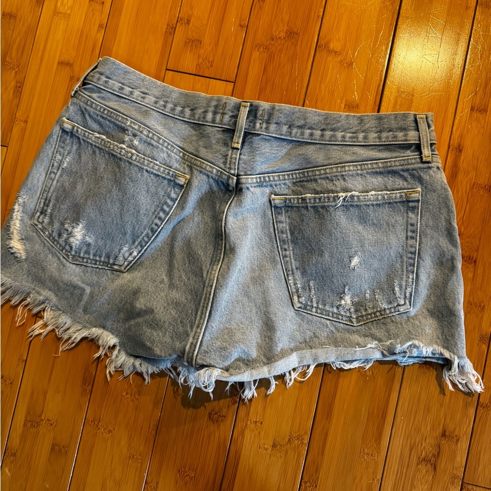 AGOLDE DENIM SHORTS